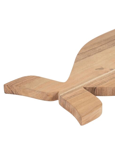 Planche à découper Baleine Dalbert naturelle - 52x20.5 cm