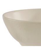 4 Assiettes creuses Indrid sable - D.19 cm
