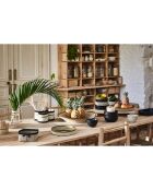 4 Bols Ingrid sable - D.14x7 cm