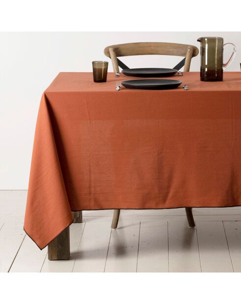 Mantel de terracota Corino