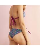 Maillot de bain 2 pièces Spelly turquoise/rubis