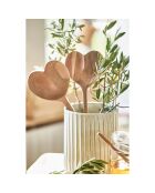 2 Couverts à salade coeur Dalbert naturels