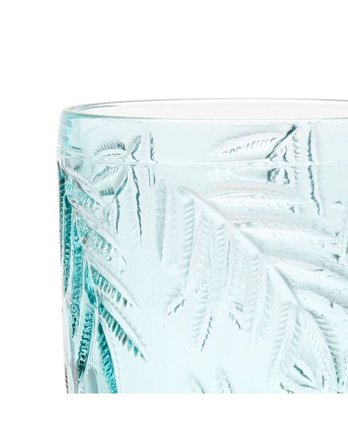 6 Gobelets Fleurac turquoise - 28 cl