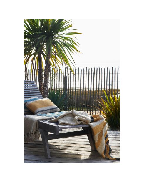 Copriletto Hemlin zafferano - 170x130 cm