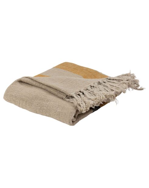 Copriletto Hemlin zafferano - 170x130 cm