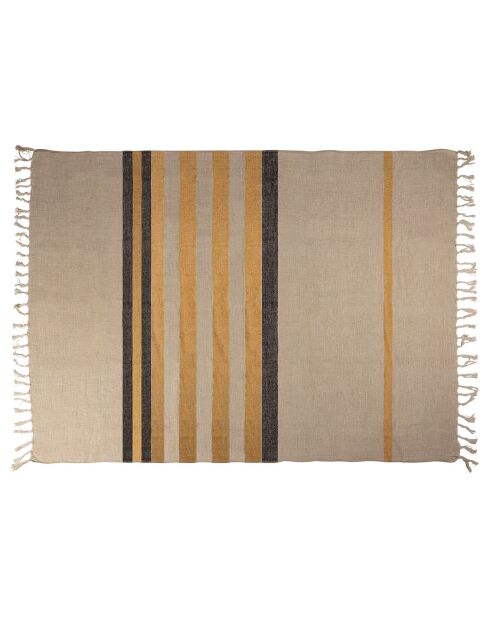 Copriletto Hemlin zafferano - 170x130 cm