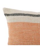 Housse de coussin Hemlin brique - 50x30 cm