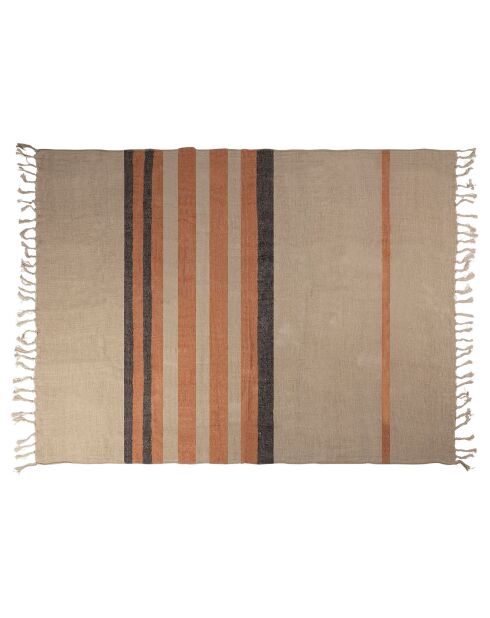 Copriletto in mattoncini Hemlin - 170x130 cm