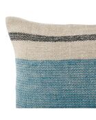 Housse de coussin Hemlin azur - 50x30 cm