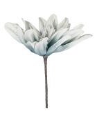 Fleur Tulia bleu/blanc - 69 cm