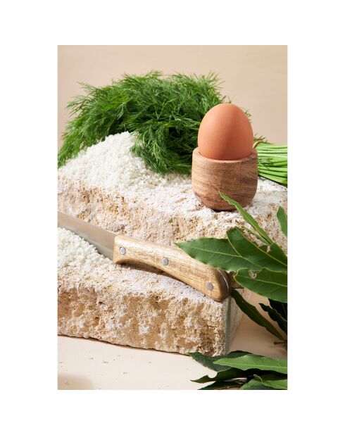 Coquetier Dalbert naturel - D.5x4 cm