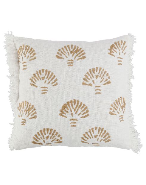 Housse de coussin Jaklel beige - 45x45 cm
