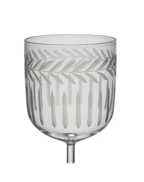 6 Verres à vin Azelie transparents - 20 cl