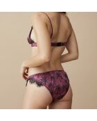 Ensemble soutien-gorge & culotte en Soie mélangée Vesta berry