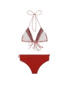 Maillot de bain 2 pièces Desire blanc/rust