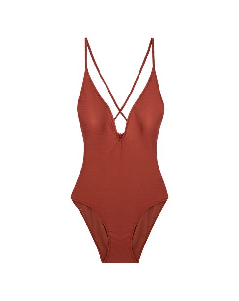 Maillot de bain 1 pièce Havasu terracotta