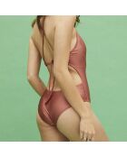 Maillot de bain 1 pièce Havasu terracotta