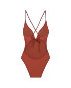Maillot de bain 1 pièce Havasu terracotta