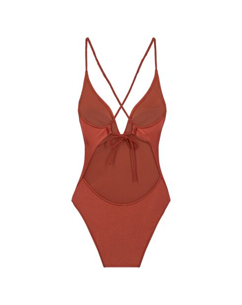 Maillot de bain 1 pièce Havasu terracotta