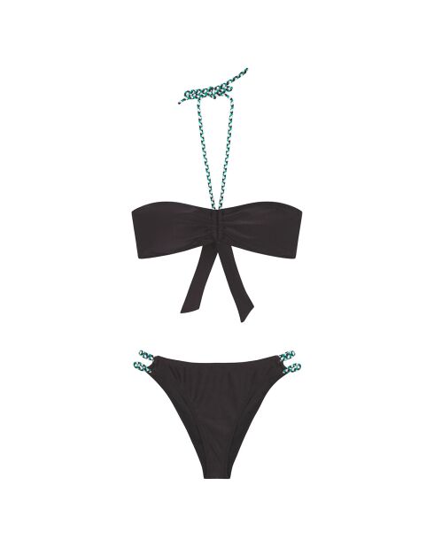 Maillot de bain 2 pièces Iguazu noir