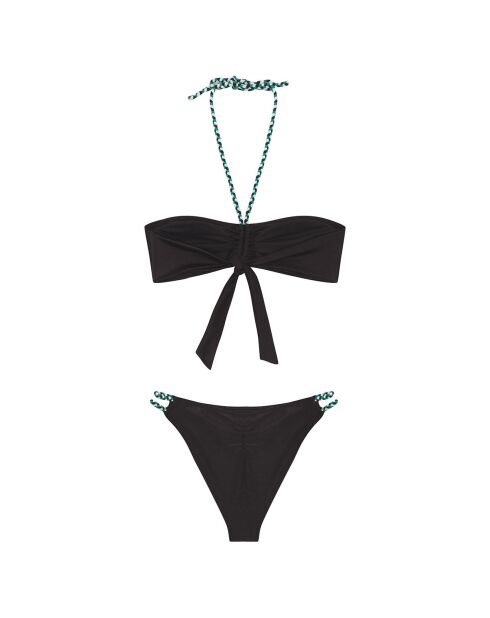 Maillot de bain 2 pièces Iguazu noir