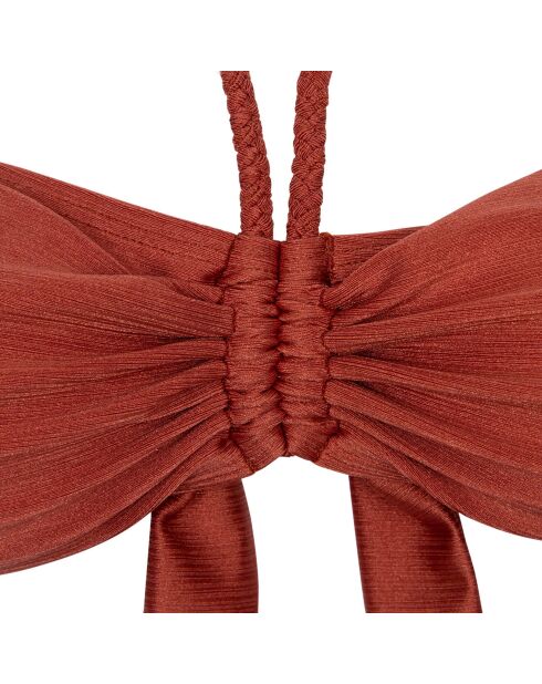 Maillot de bain 2 pièces Iguazu terracotta