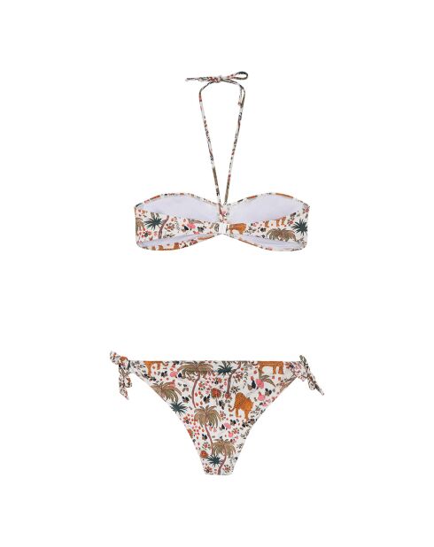 Maillot de bain 2 pièces Lollipop blanc