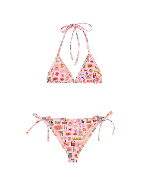 Maillot de bain 2 pièces Solare rose