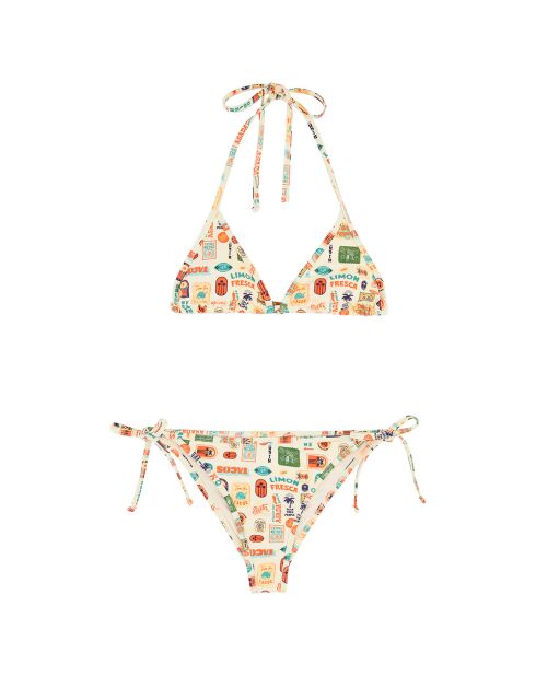 Maillot de bain 2 pièces Solare vanille