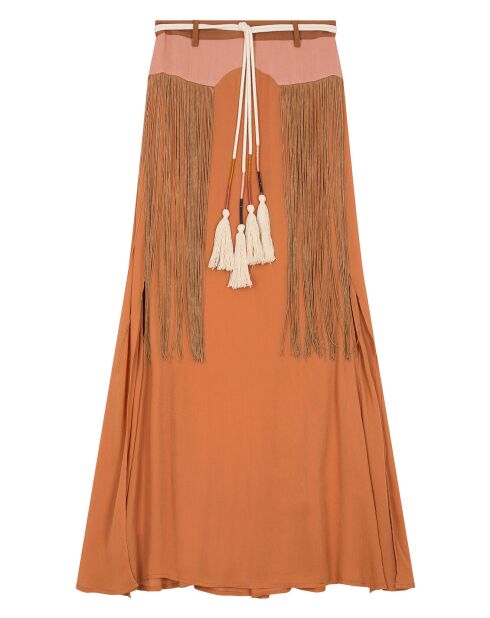 Jupe longue Astar blush