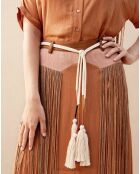 Jupe longue Astar blush