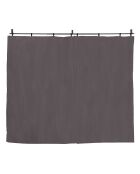 Rideau Universel pour Pergola Izifix 3M gris - 290x215 cm