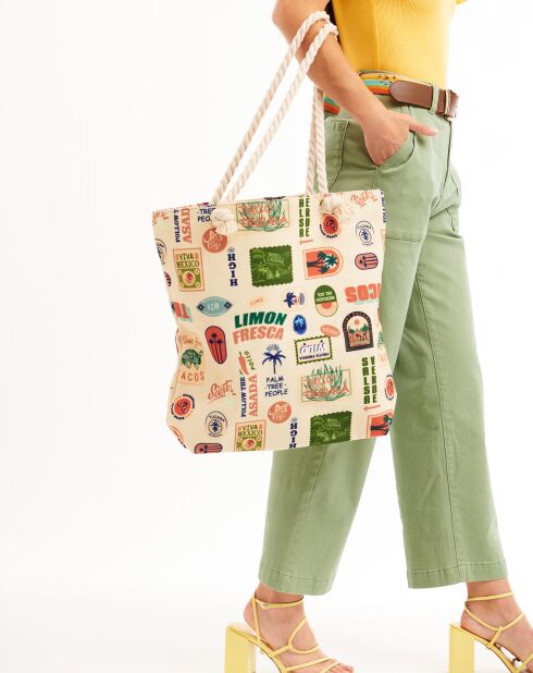 Mateo Vanilla Tragetasche, 40 x 43 x 10 cm