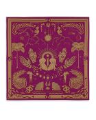 Mini Foulard Univers Mini violet - 54x54 cm
