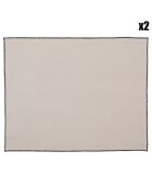 2 Sets de table Corino naturels - 50x40 cm