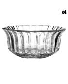4 Coupelles Classic transparentes - D.11 cm