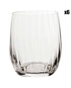 6 Gobelets Waterfall transparents - 30 cl