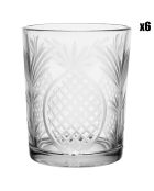 6 Gobelets Azelie transparents - 32 cl