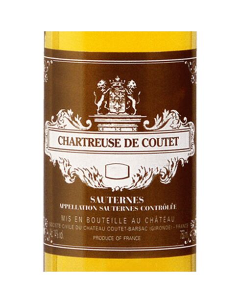 1 Sauternes La Chartreuse de Coutet 2019 Ch. Coutet 75cl