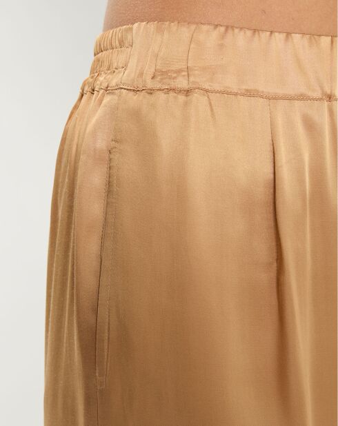 Pantalon satiné Soon désert