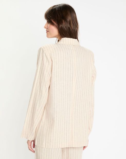 Veste en Lin mélangé Lima crème