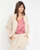 Veste en Lin mélangé Lima crème