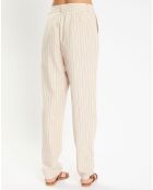 Pantalon en Lin mélangé Lima crème