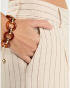 Pantalon en Lin mélangé Lima crème