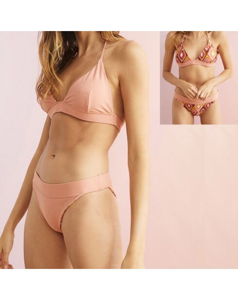 Maillot de bain 2 pièces Jazz multicolore/sable