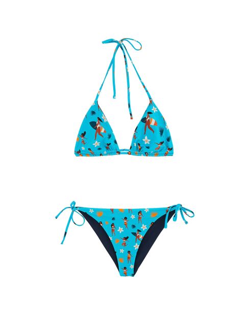 Maillot de bain 2 pièces Nelan bleu/marine