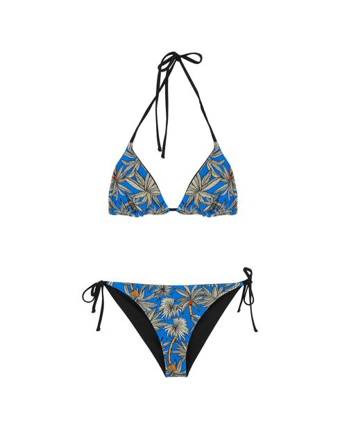 Maillot de bain 2 pièces Noa bleu/noir