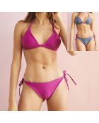 Maillot de bain 2 pièces Spelly turquoise/rubis