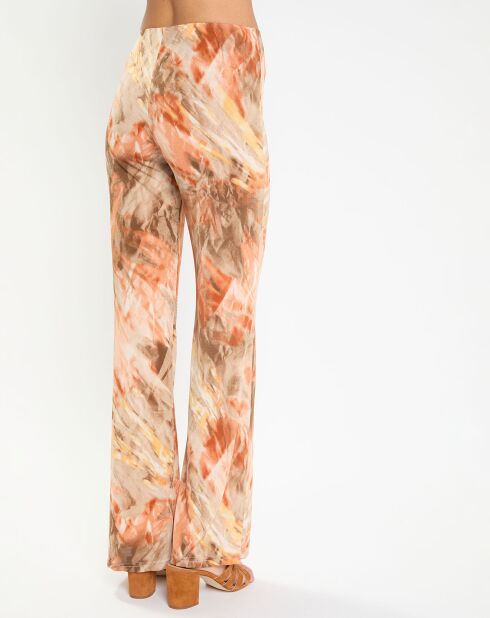 Pantalon Store terre de sienne