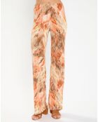 Pantalon Store terre de sienne